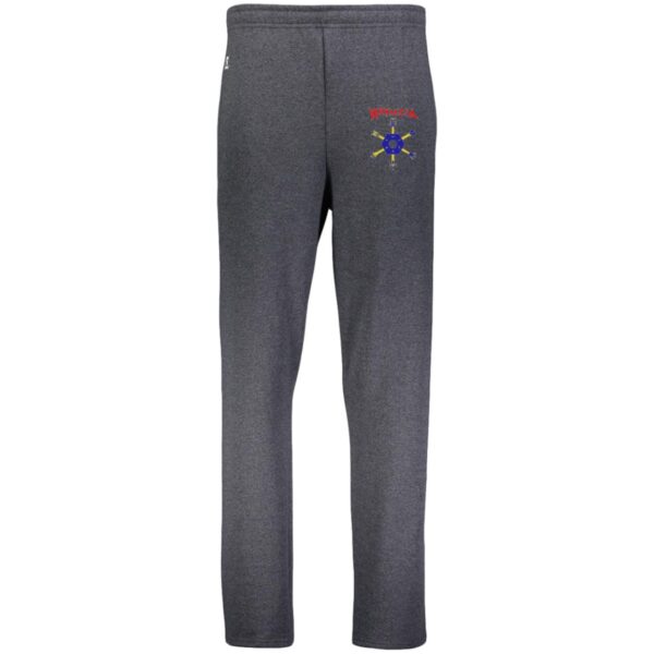 596HBM Dri-Power Open Bottom Pocket Sweatpants - Image 2