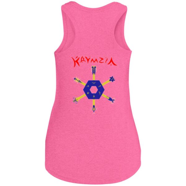 DM138L Women's Perfect Tri Racerback Tank - Image 4