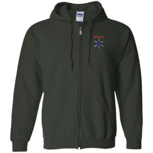 G186 Zip Up Hooded Sweatshirt