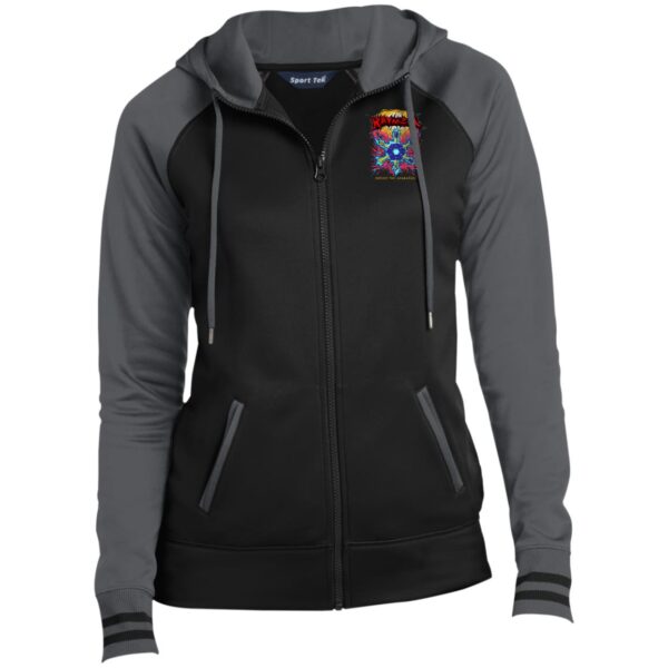 LST236 Ladies' Sport-Wick® Full-Zip Hooded Jacket - Image 4