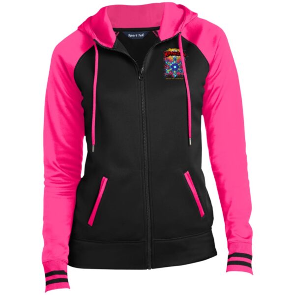 LST236 Ladies' Sport-Wick® Full-Zip Hooded Jacket