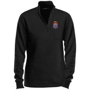 LST253 Ladies 1/4 Zip Sweatshirt