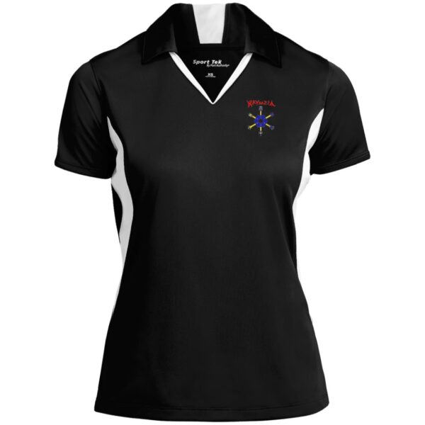 LST655 Ladies' Colorblock Performance Polo - Image 2