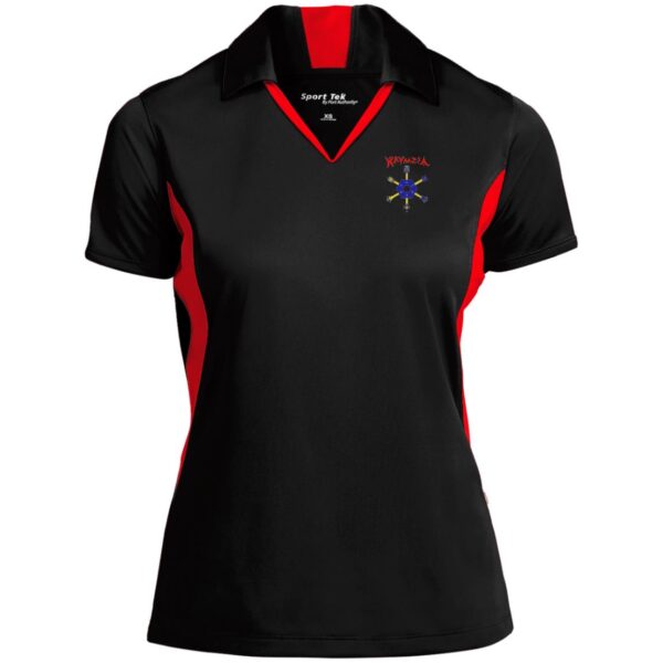 LST655 Ladies' Colorblock Performance Polo