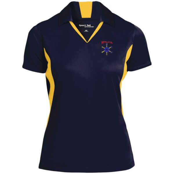 LST655 Ladies' Colorblock Performance Polo - Image 4