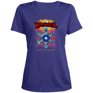 LST360 Ladies' Heather Scoop Neck Performance Tee