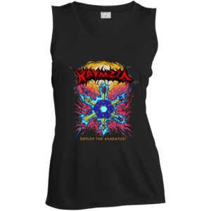 LST352 Ladies' Sleeveless V-Neck Performance Tee