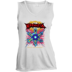 LST352 Ladies' Sleeveless V-Neck Performance Tee