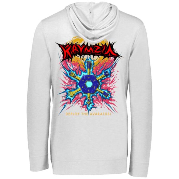 CLOSEOUT - 222577 Eco Triblend T-Shirt Hoodie - Image 4